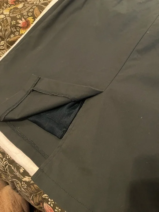 Lindy Bop dark green cotton wiggle dress UK18 US14 EUC - Picture 3 of 8